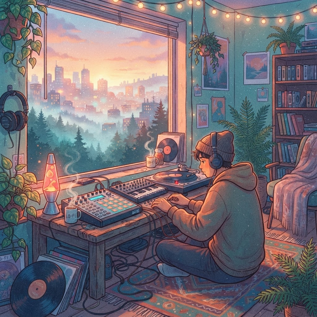 Misty Morning Chill Lofi Beats