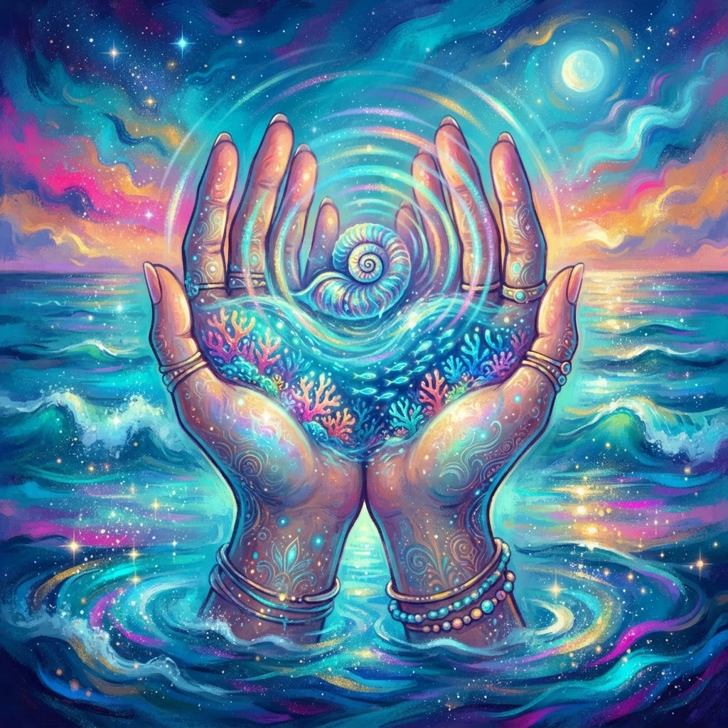 Saltwater Echoes In My Palms