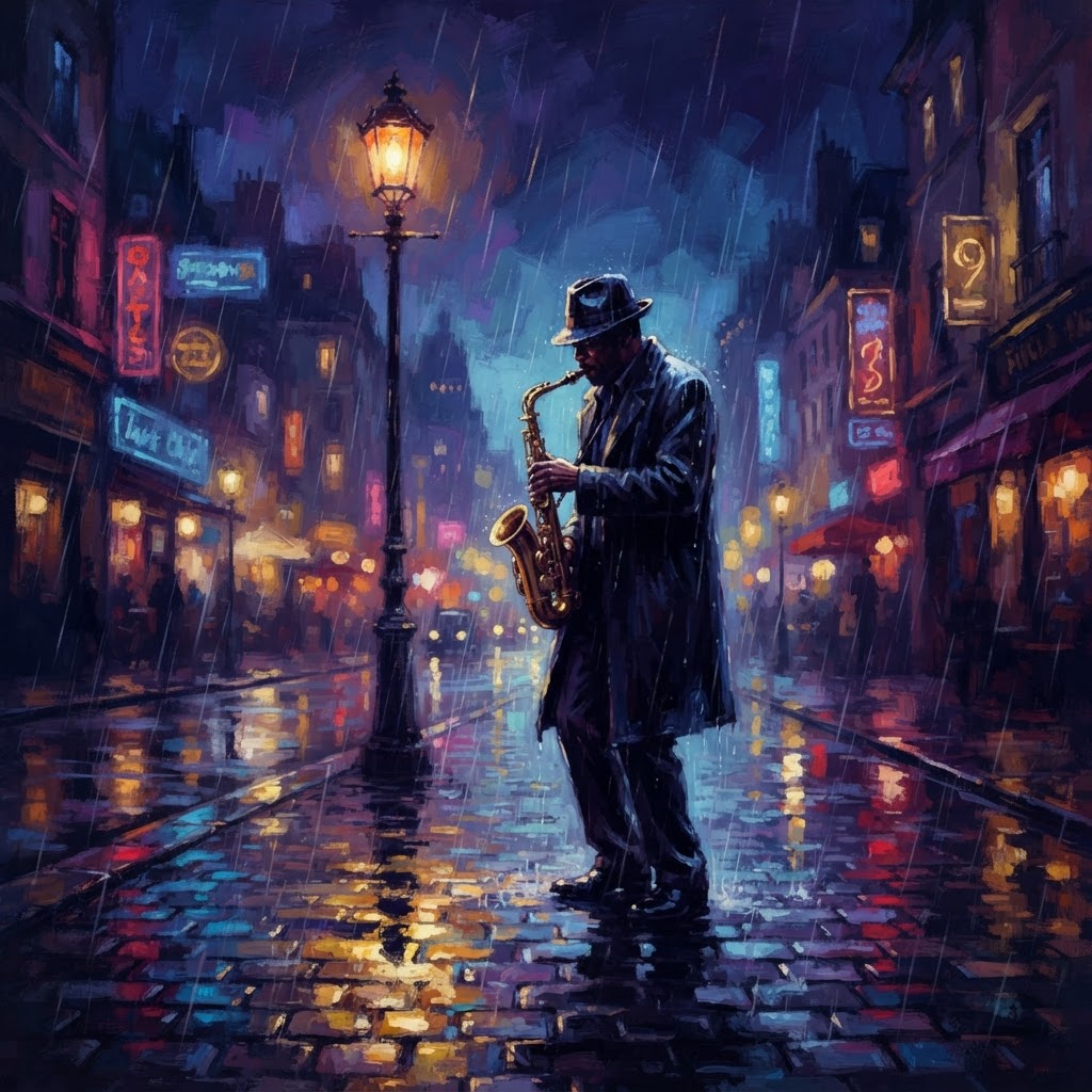 Midnight Echoes In The Rain