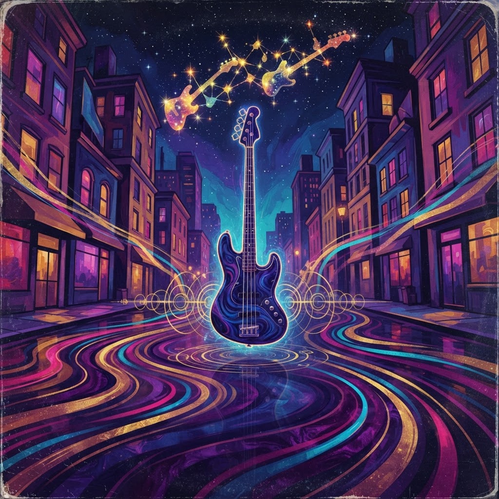 Midnight Reflections On Velvet Streets