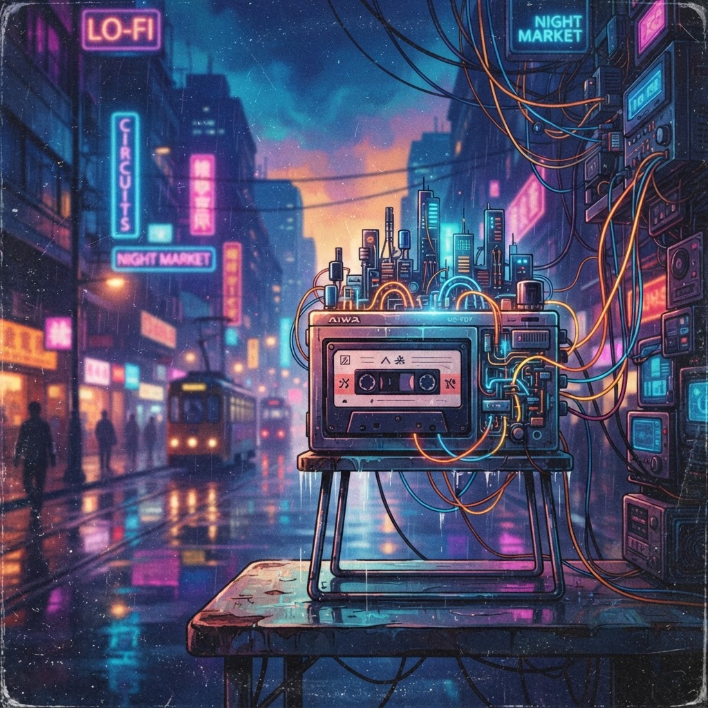 Flickering Circuits of the Boulevard