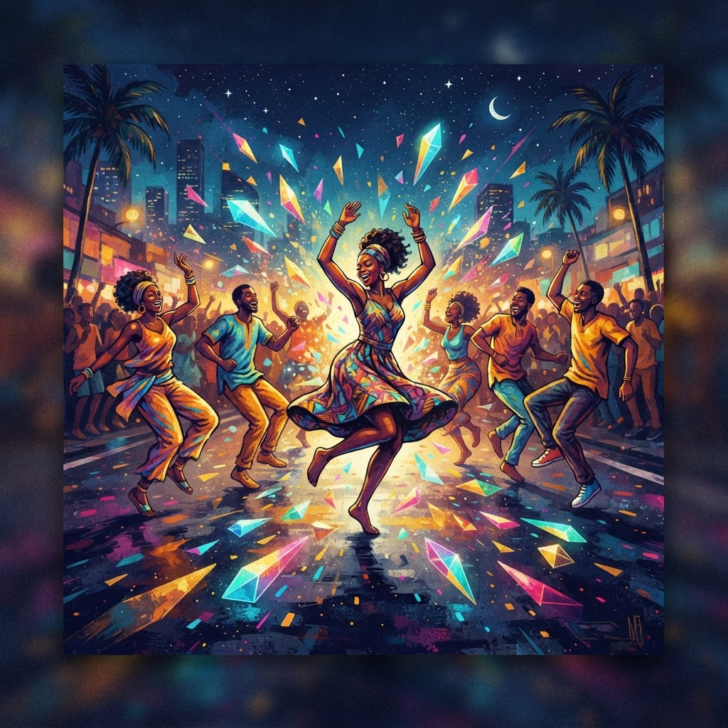 Prisms Dancing On The Asphalt