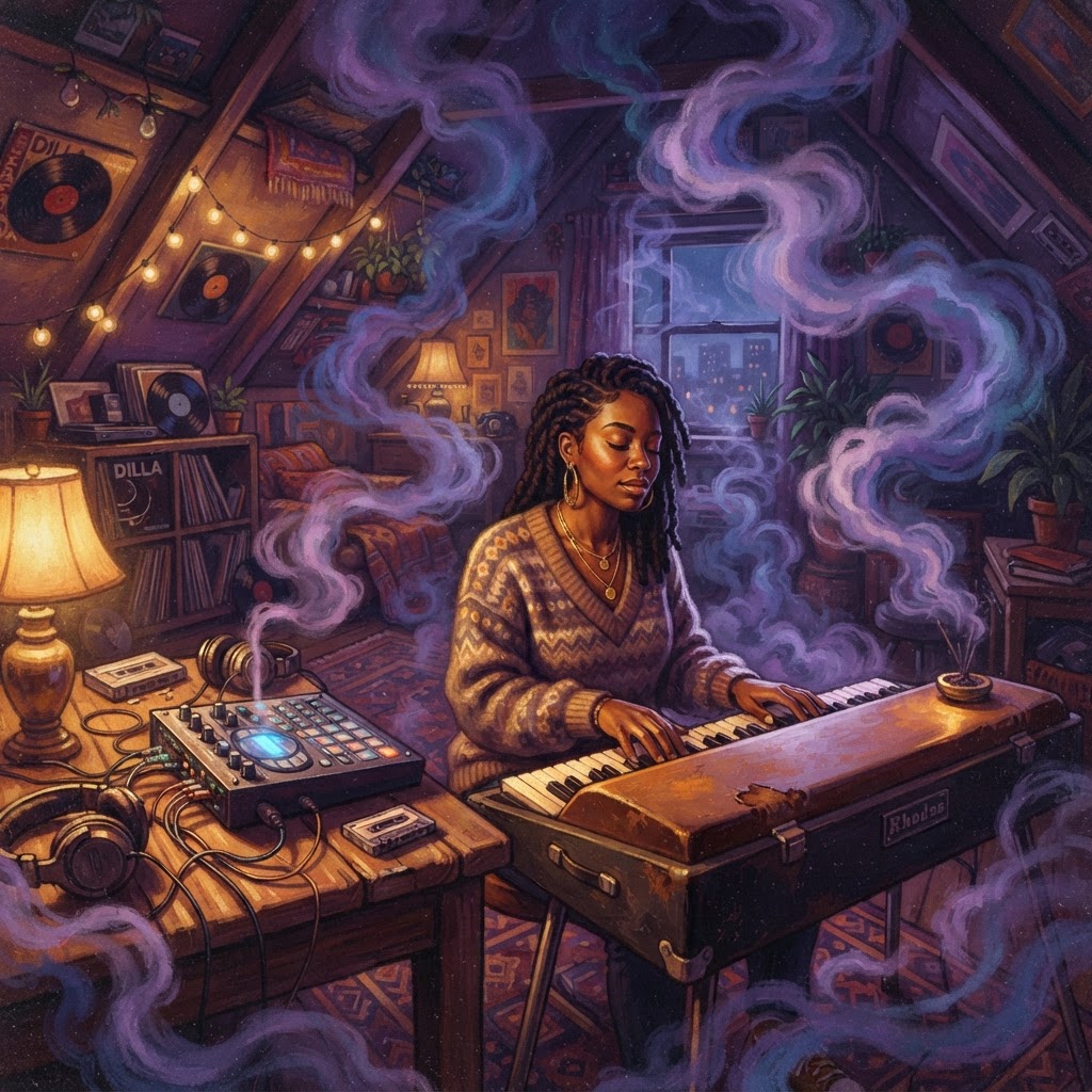 Lavender Smoke In The Attic