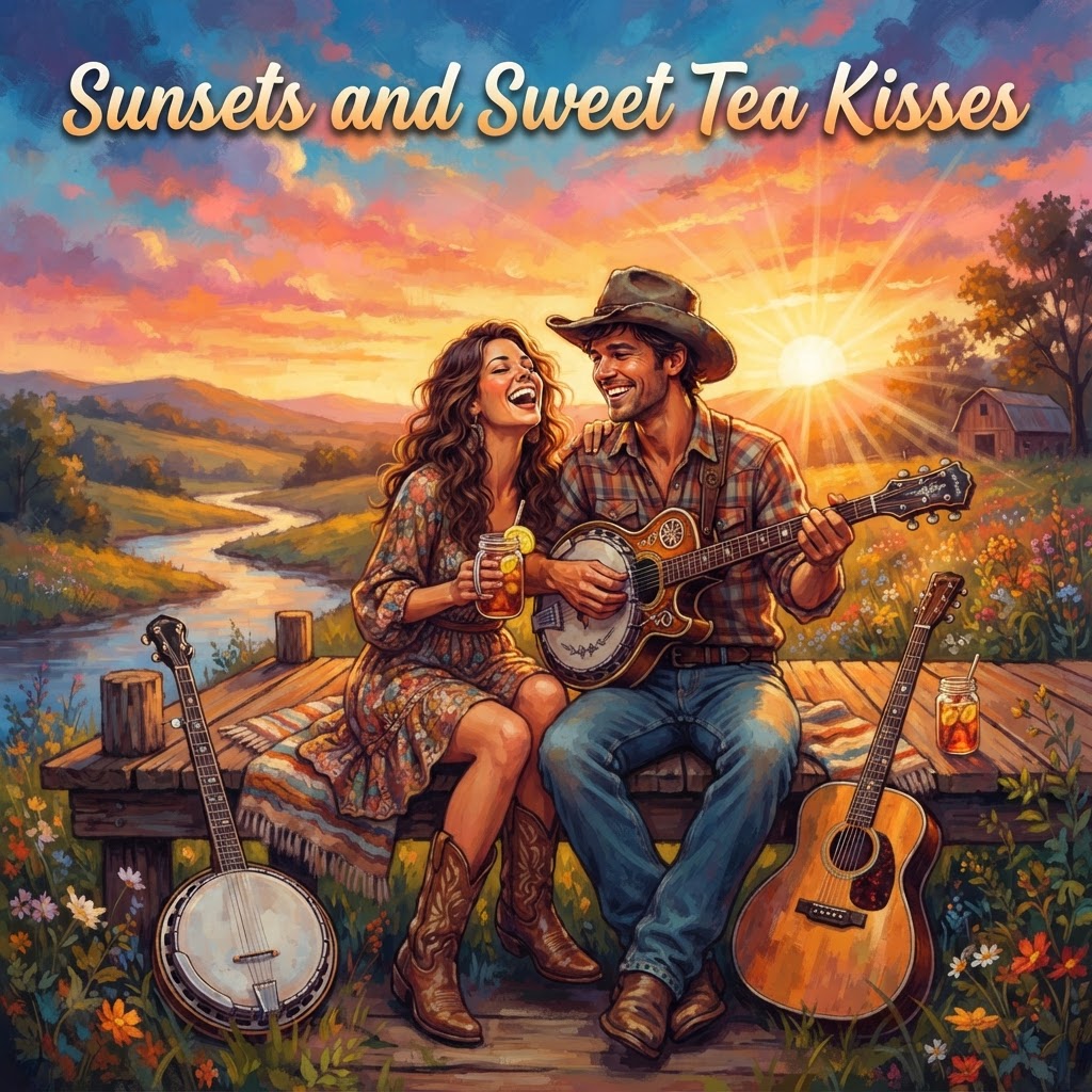 Sunsets and Sweet Tea Kisses