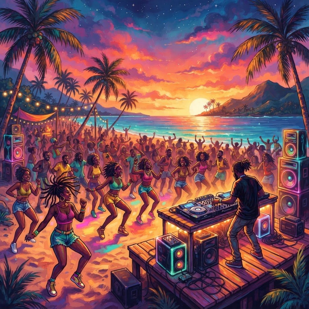 Sunset Island Dancehall Riddim