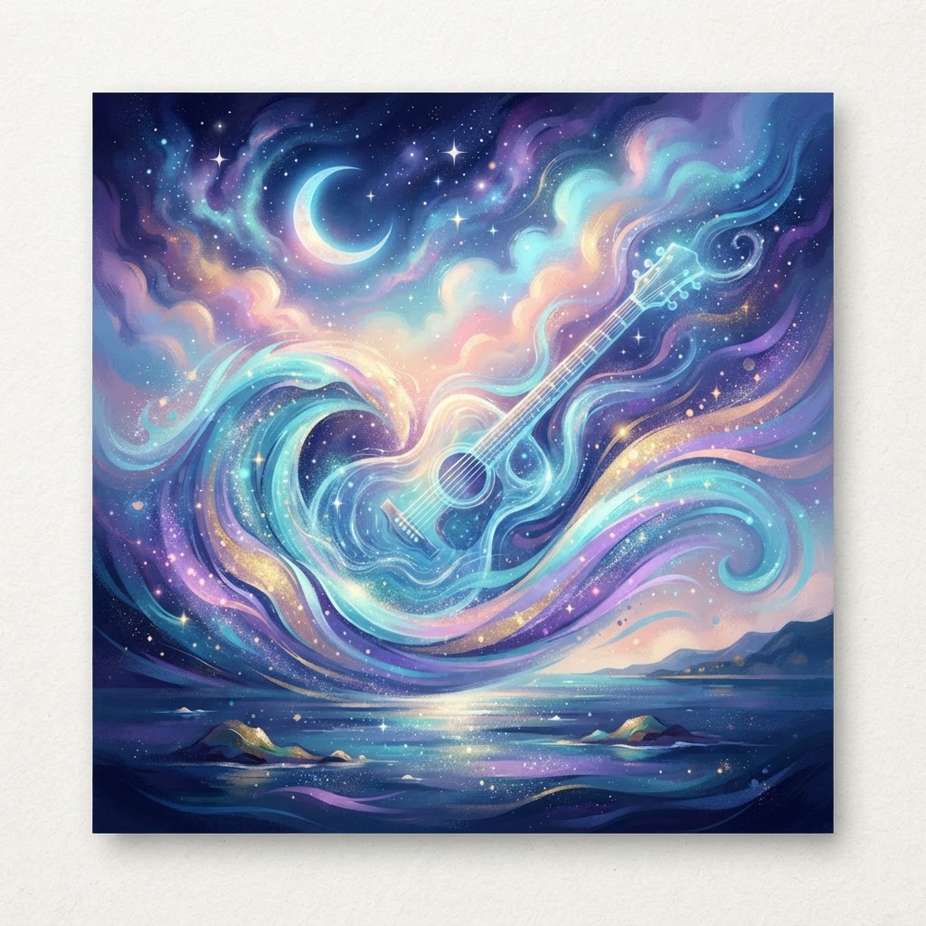 Tidal Dreams In Pastel Blue