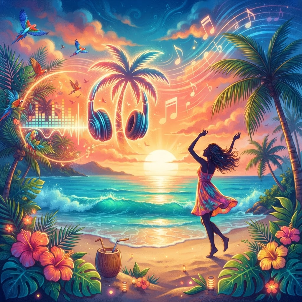 Sun-Drenched Tropical House Vibe