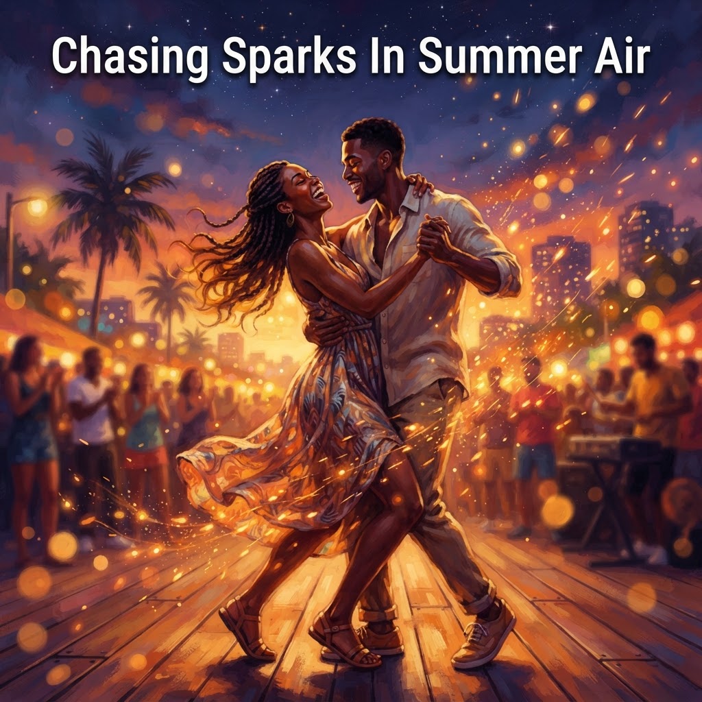 Chasing Sparks In Summer Air