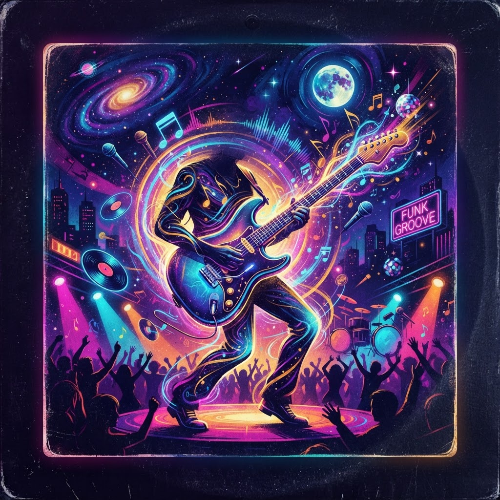 Electric Midnight Funk Groove 1