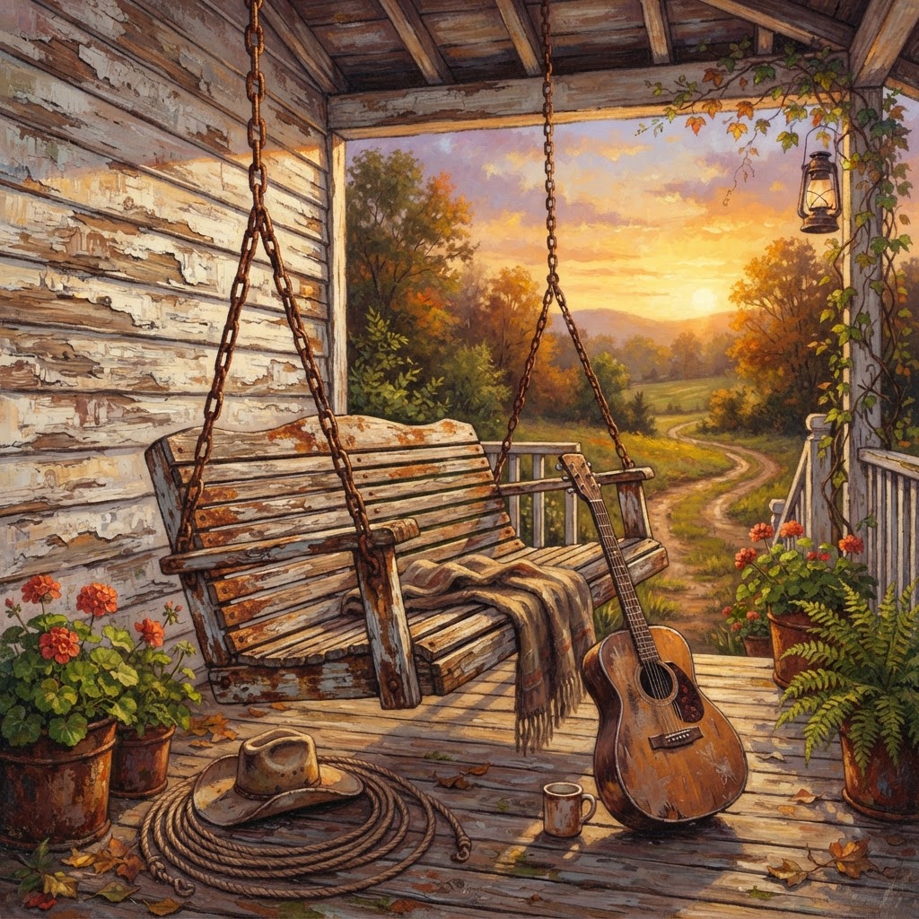 Rust On The Porch Swing