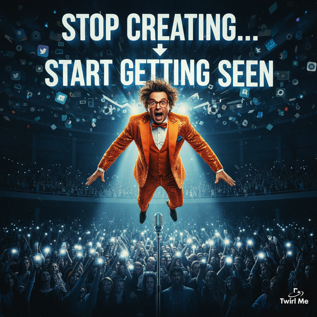 Stop Creating… Start Getting Seen