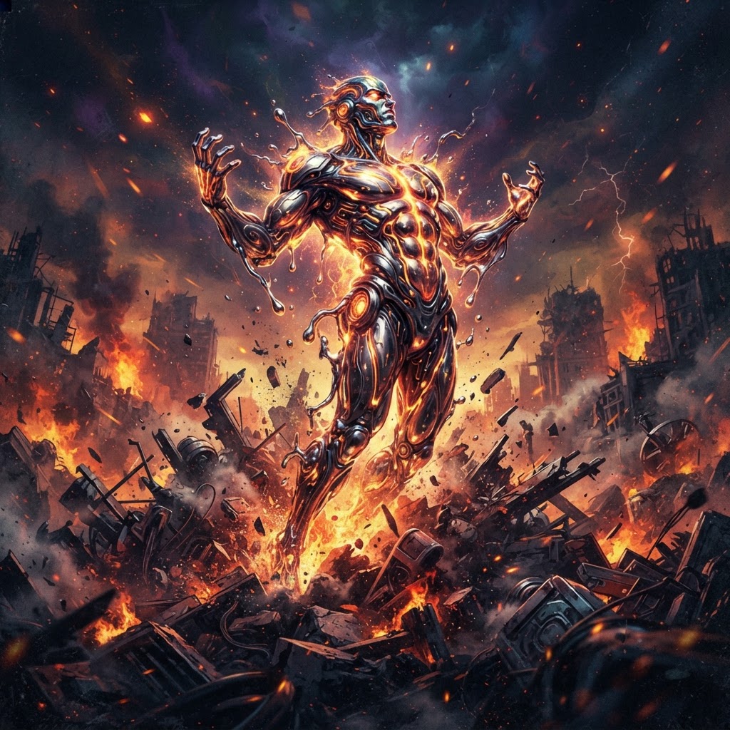 Mercury rising from the debris