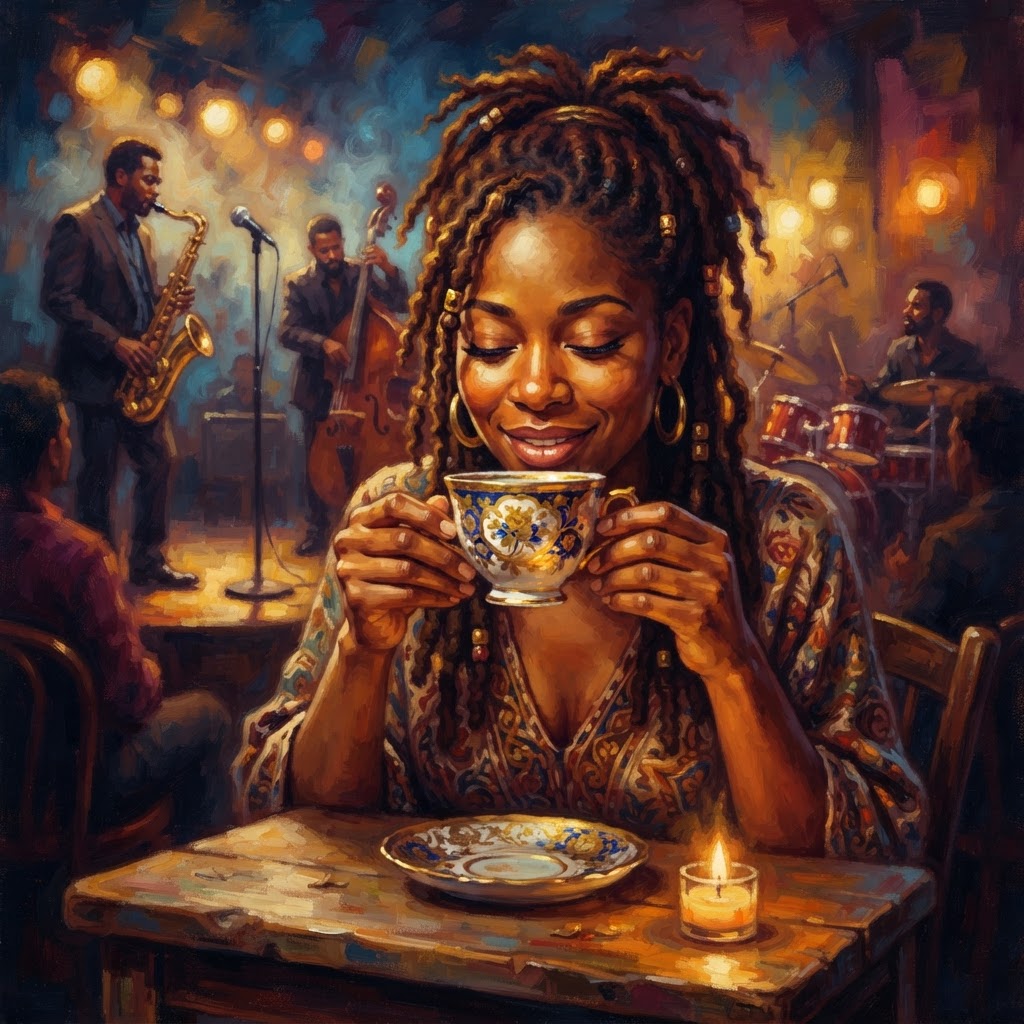 Sipping Warmth From Porcelain Rims