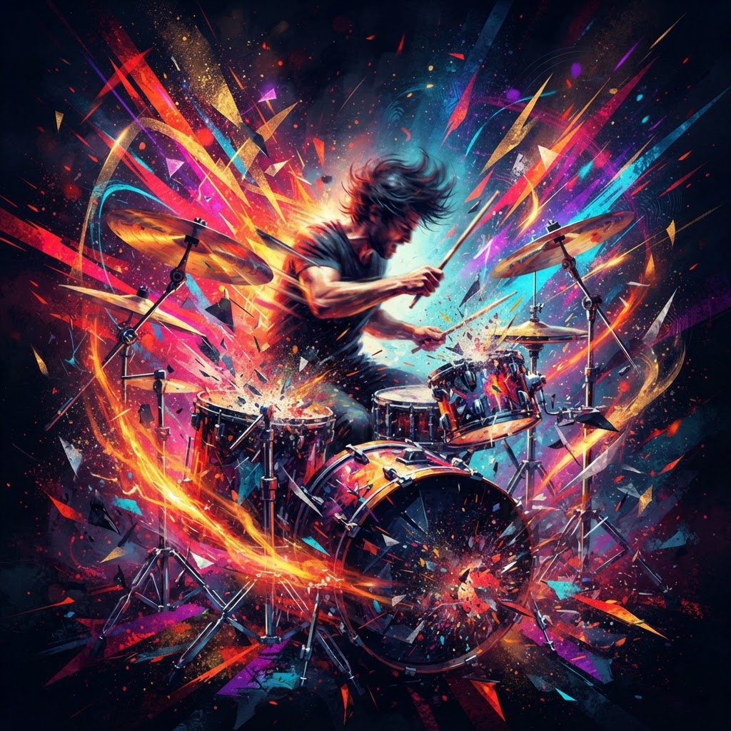 Aggressive Kinetic Action Percussion