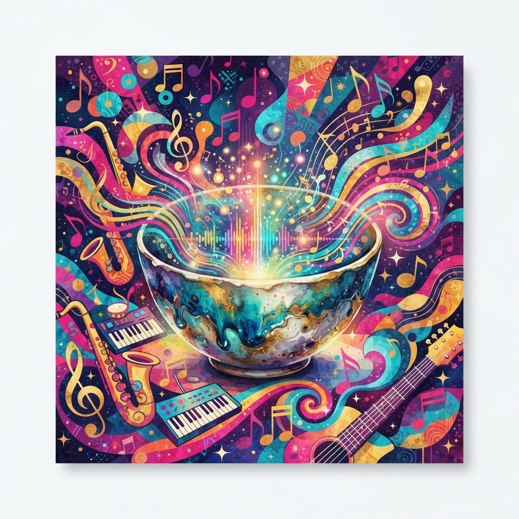 Echoes In The Ceramic Bowl 1