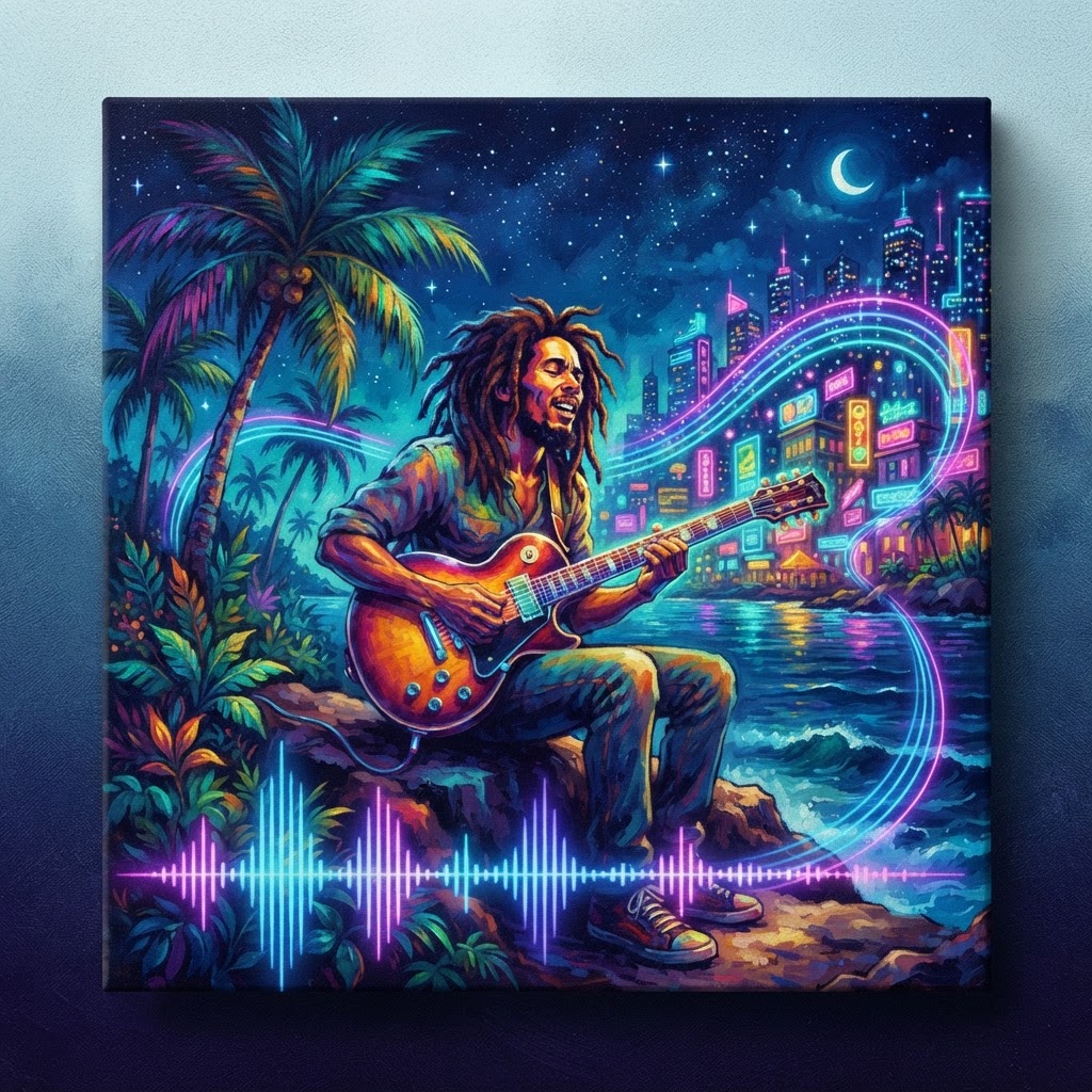 Neon Lights and Island Roots