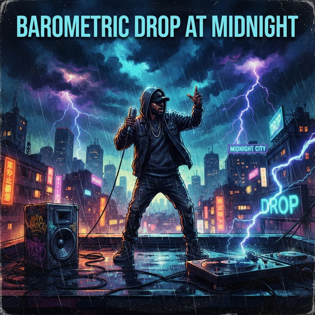 Barometric Drop At Midnight