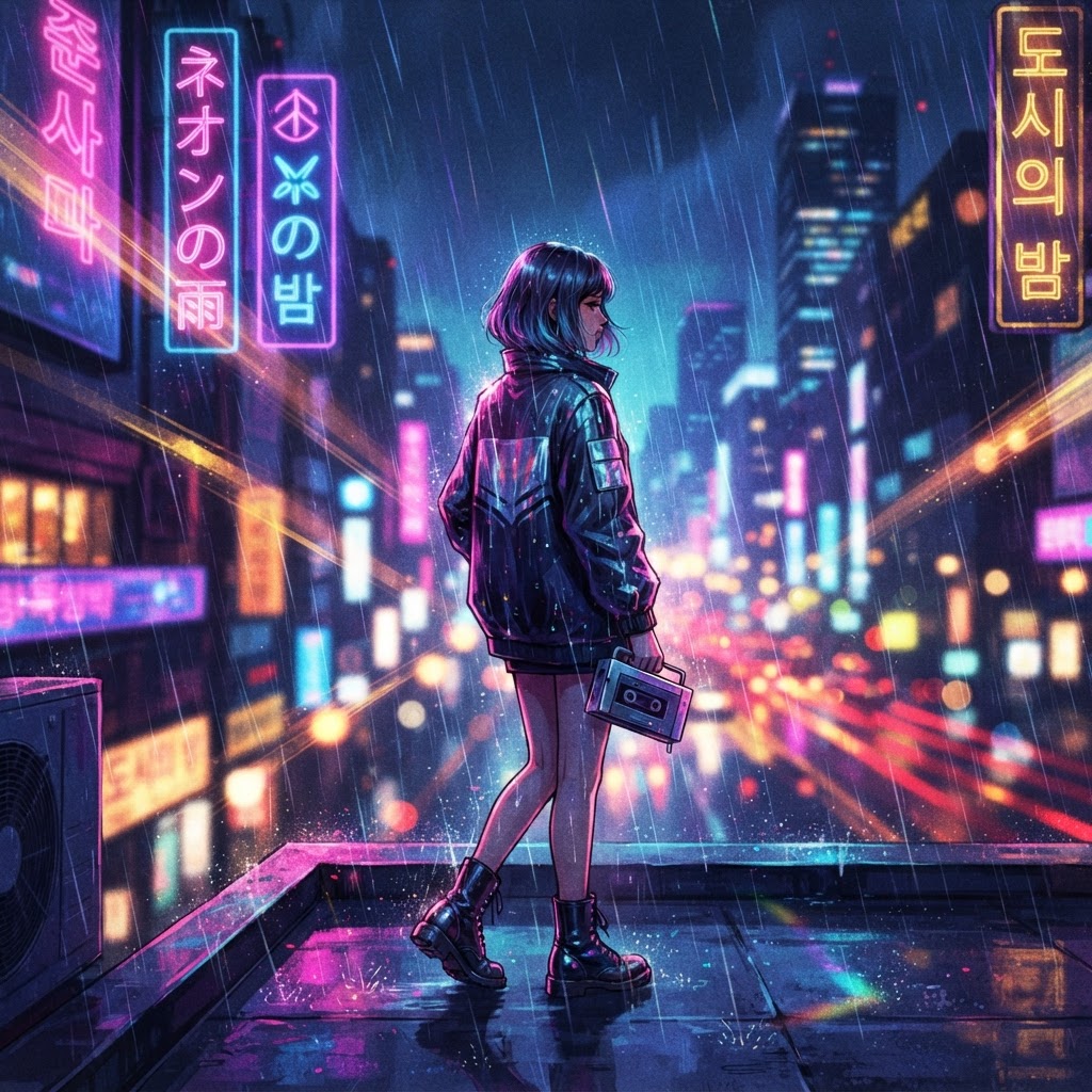 Echoes In The Neon Rain