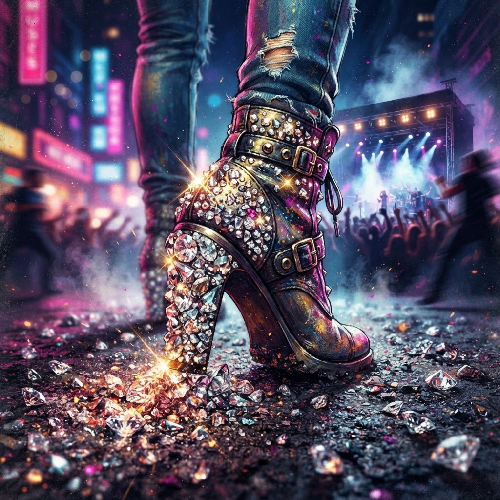 Diamond Grit Beneath My Heels