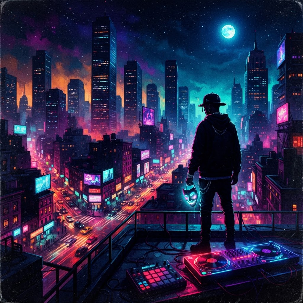 Dark Midnight Urban Trap Beat