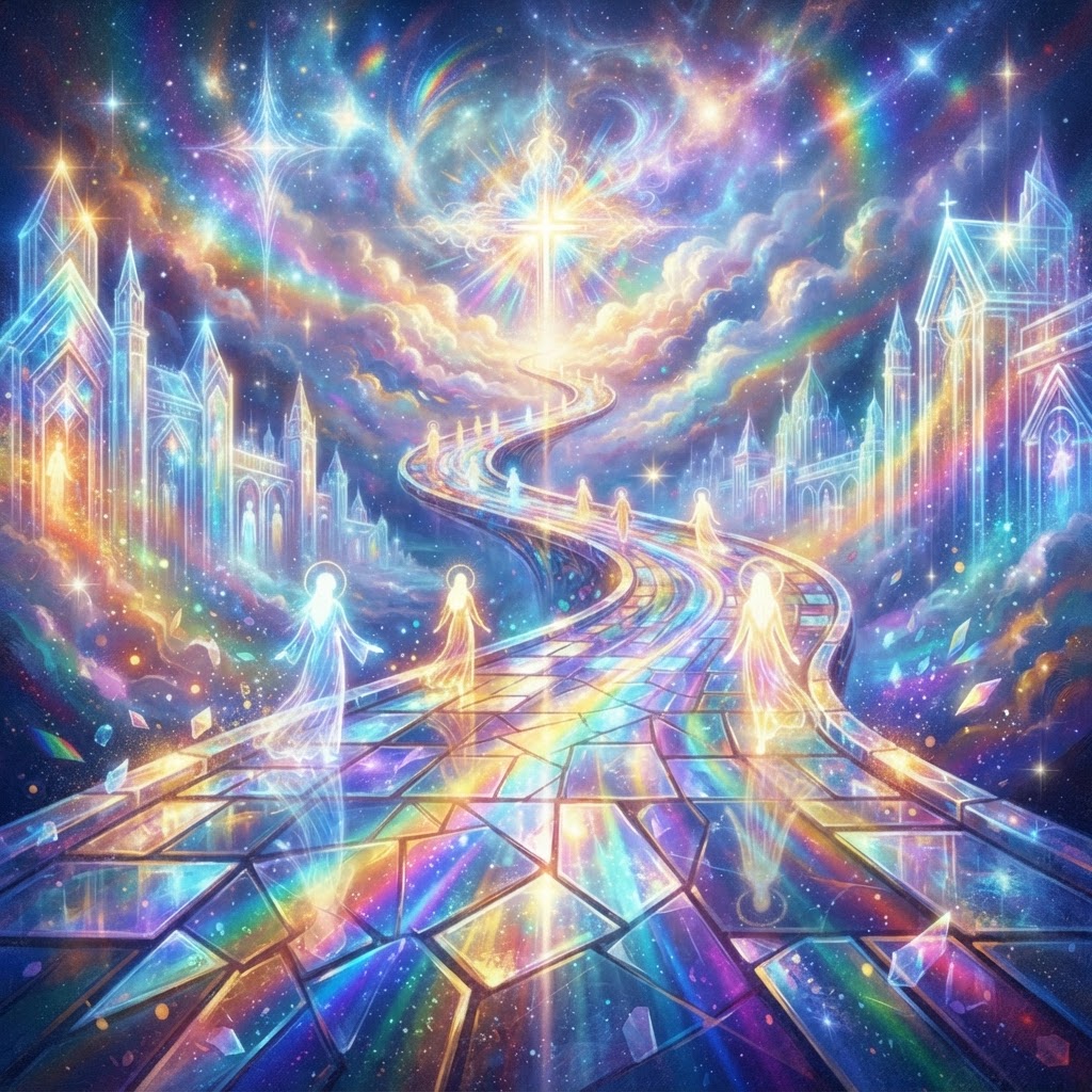 Refracted Graces On Glass Boulevards