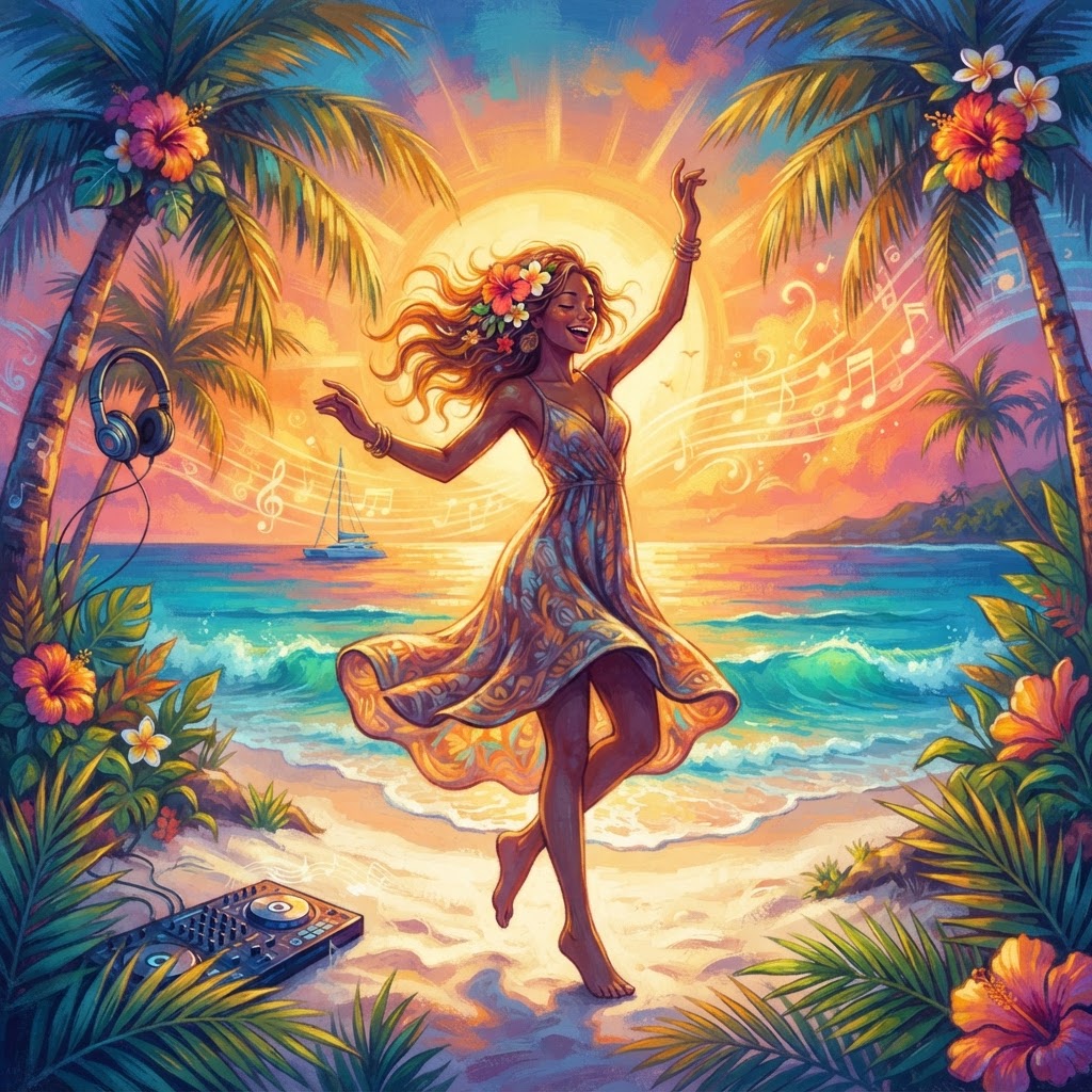 Sun-Drenched Tropical House Vibe