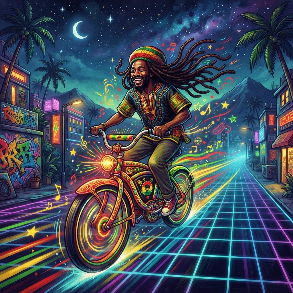 Midnight Velocity Through The Grid