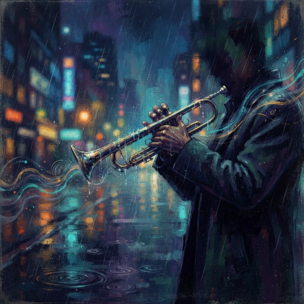 Midnight Echoes In The Rain