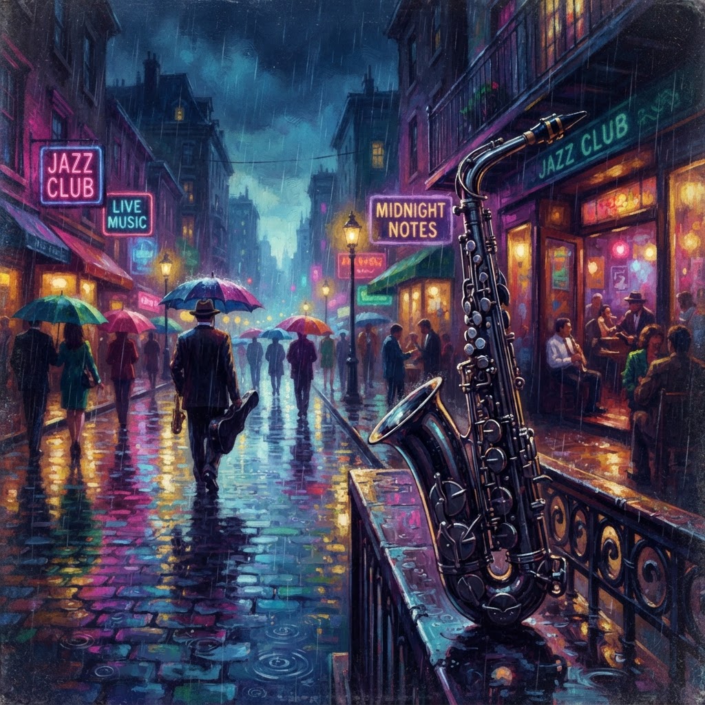 Midnight Rain on Velvet Streets