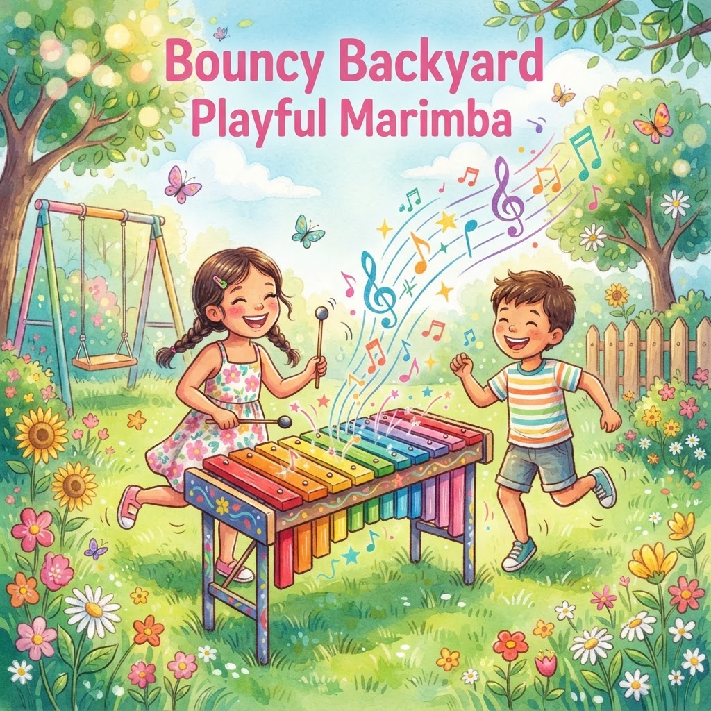 Bouncy Backyard Playful Marimba
