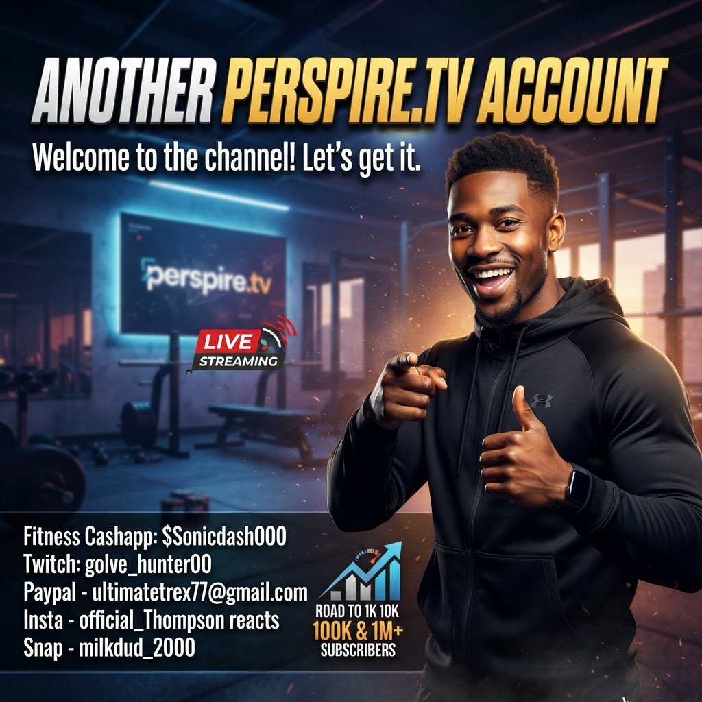 Another perspire.tv account