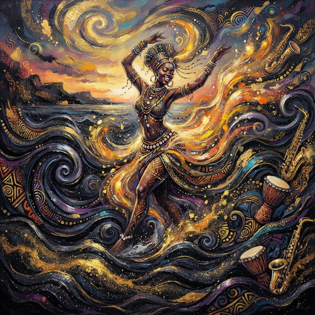 Obsidian tides and golden flings