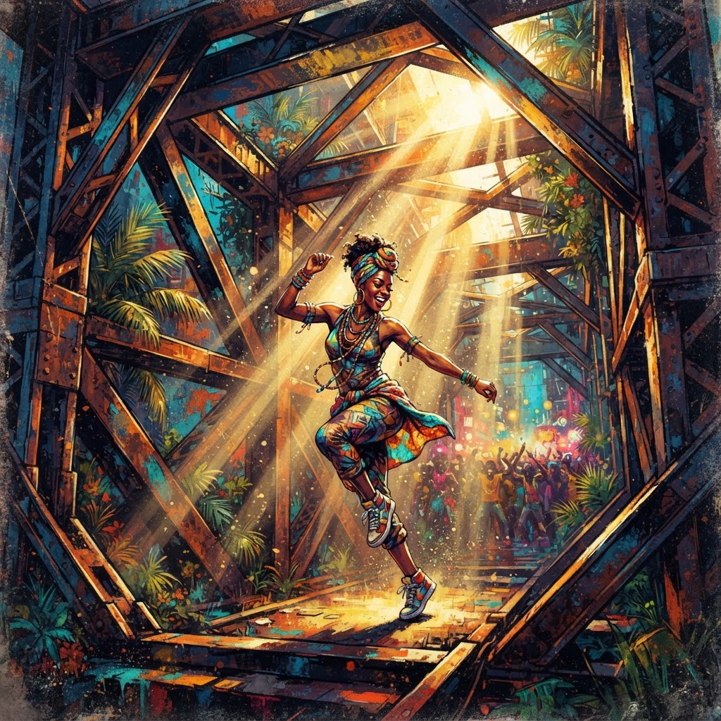 Chasing Sunbeams Through Steel Ribs