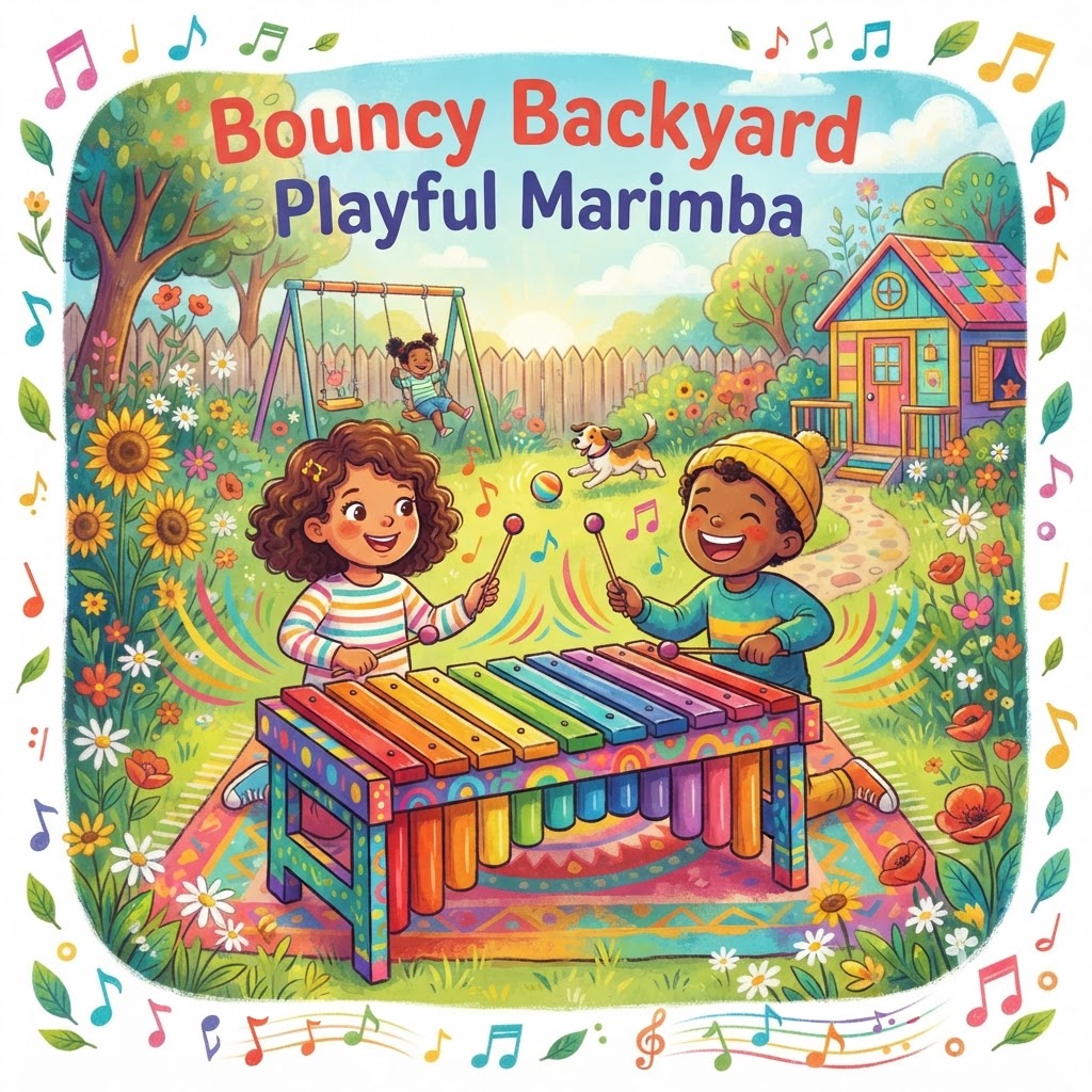 Bouncy Backyard Playful Marimba
