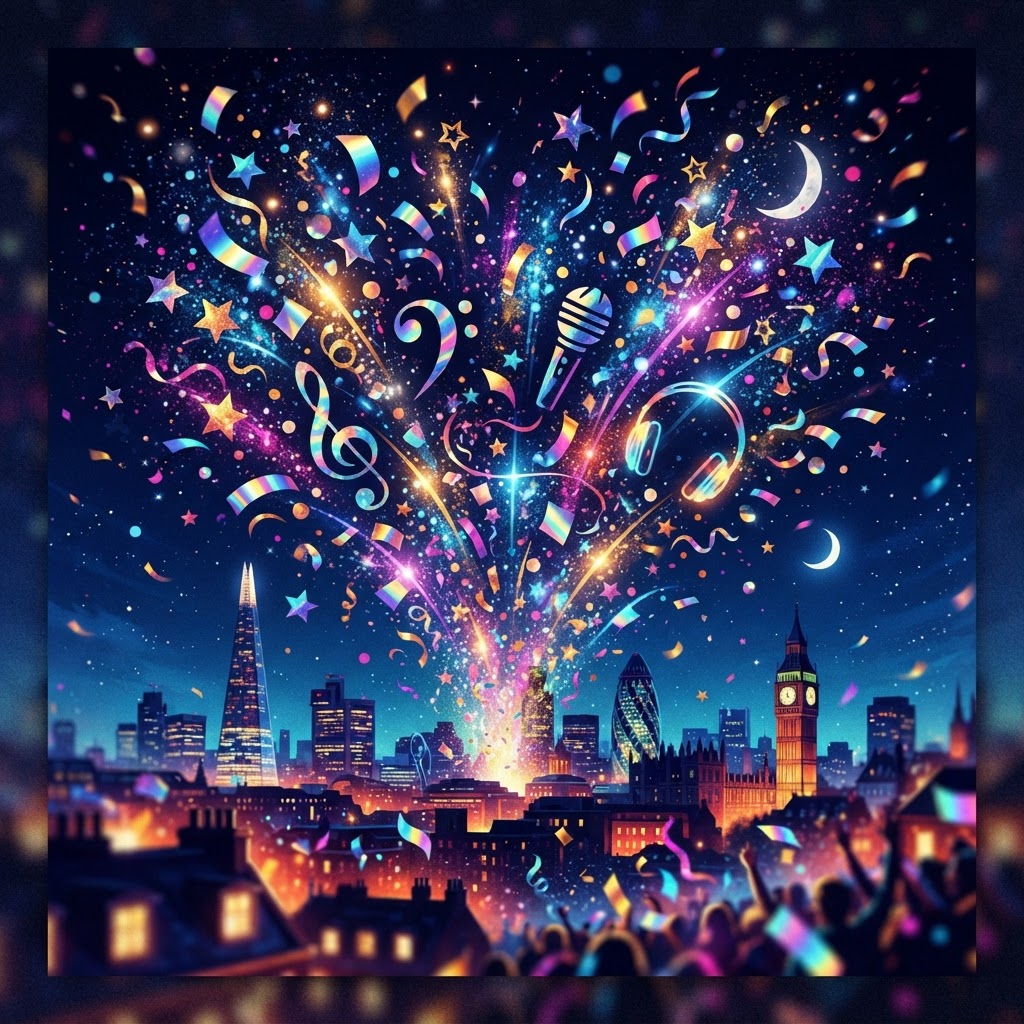Confetti Cannons At Midnight