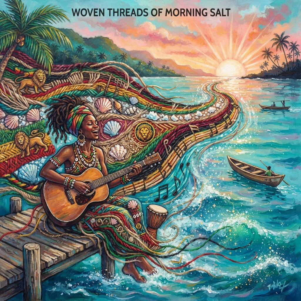 Woven Threads Of Morning Salt