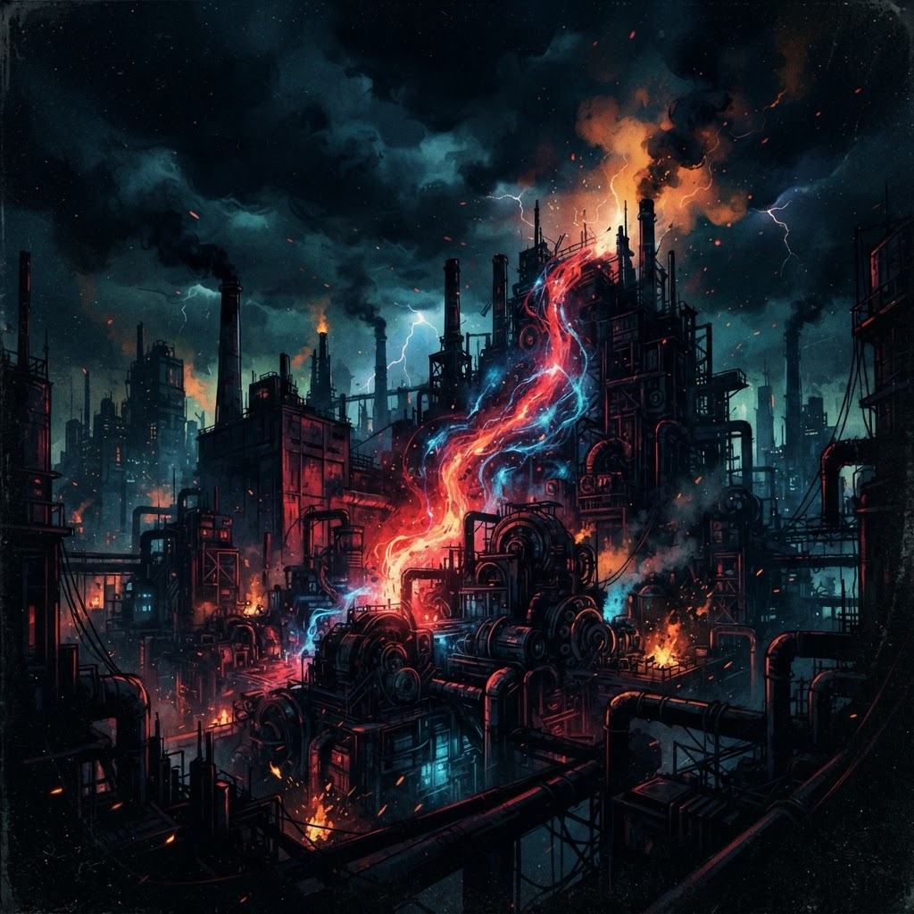 Ominous Industrial Dark Tension Pulse