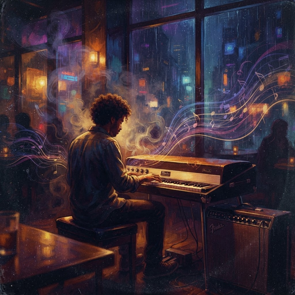 Distant Echoes of Midnight Rain