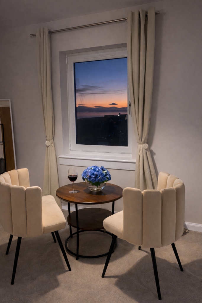 Evening Seating with Sea View
