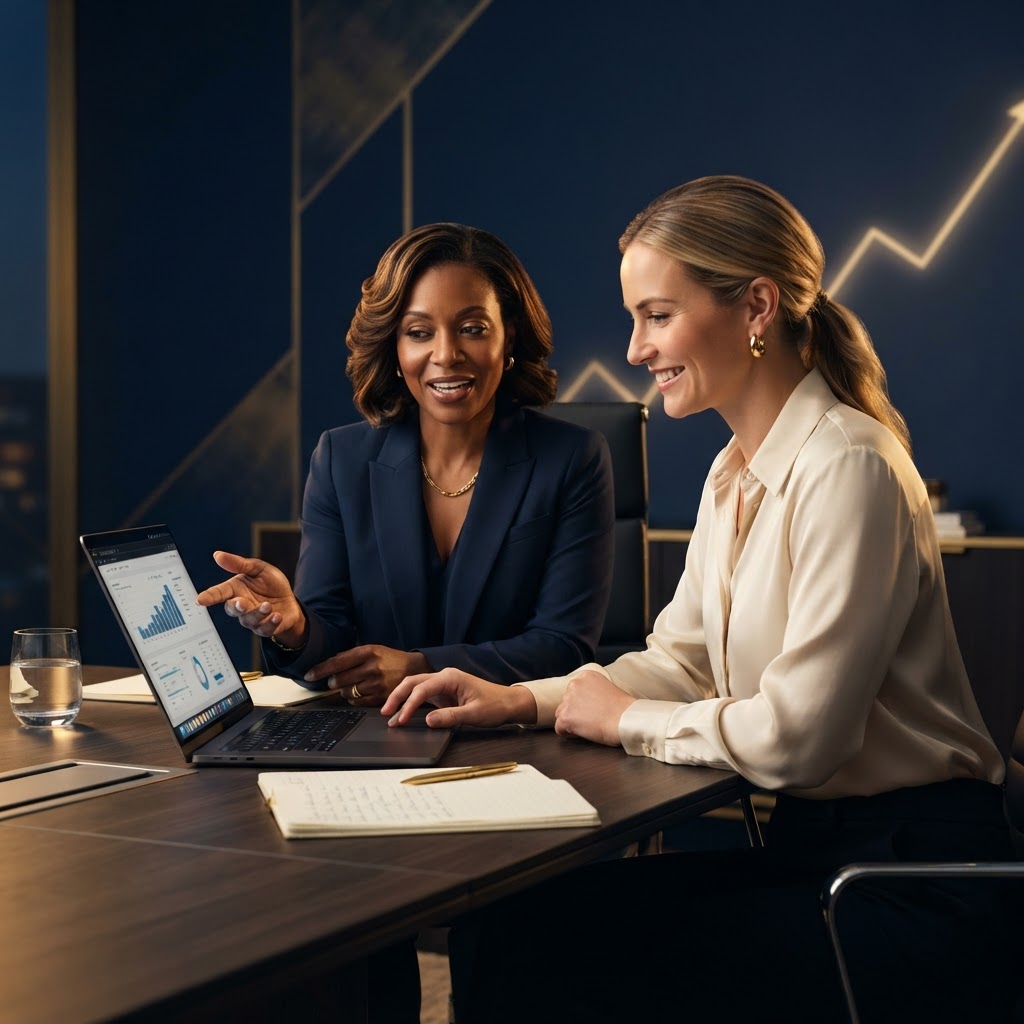 Leaders collaborating with InsightMapp