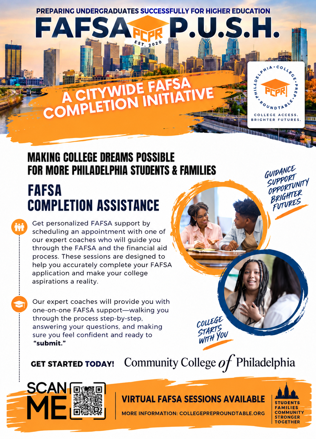 FAFSA P.U.S.H. — Preparing Undergraduates Successfully for Higher Education