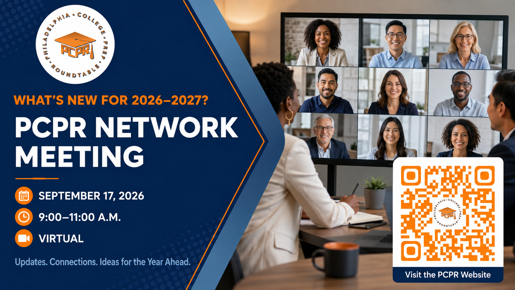 PCPR Network Meeting - What's New for 2026-2027?