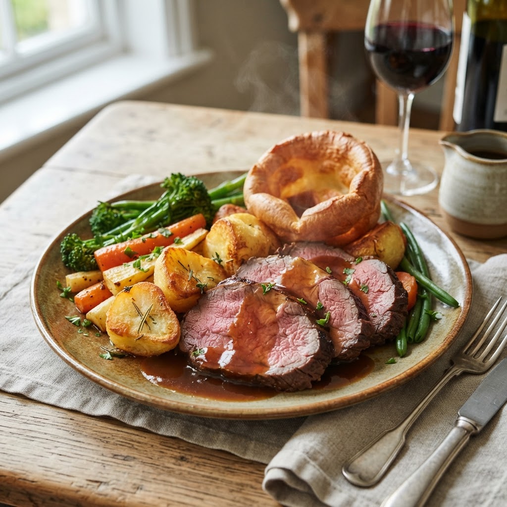 Sunday Roast — Free Dessert with Every Main