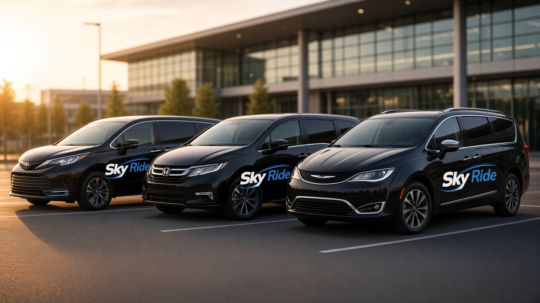 SkyRide minivan fleet