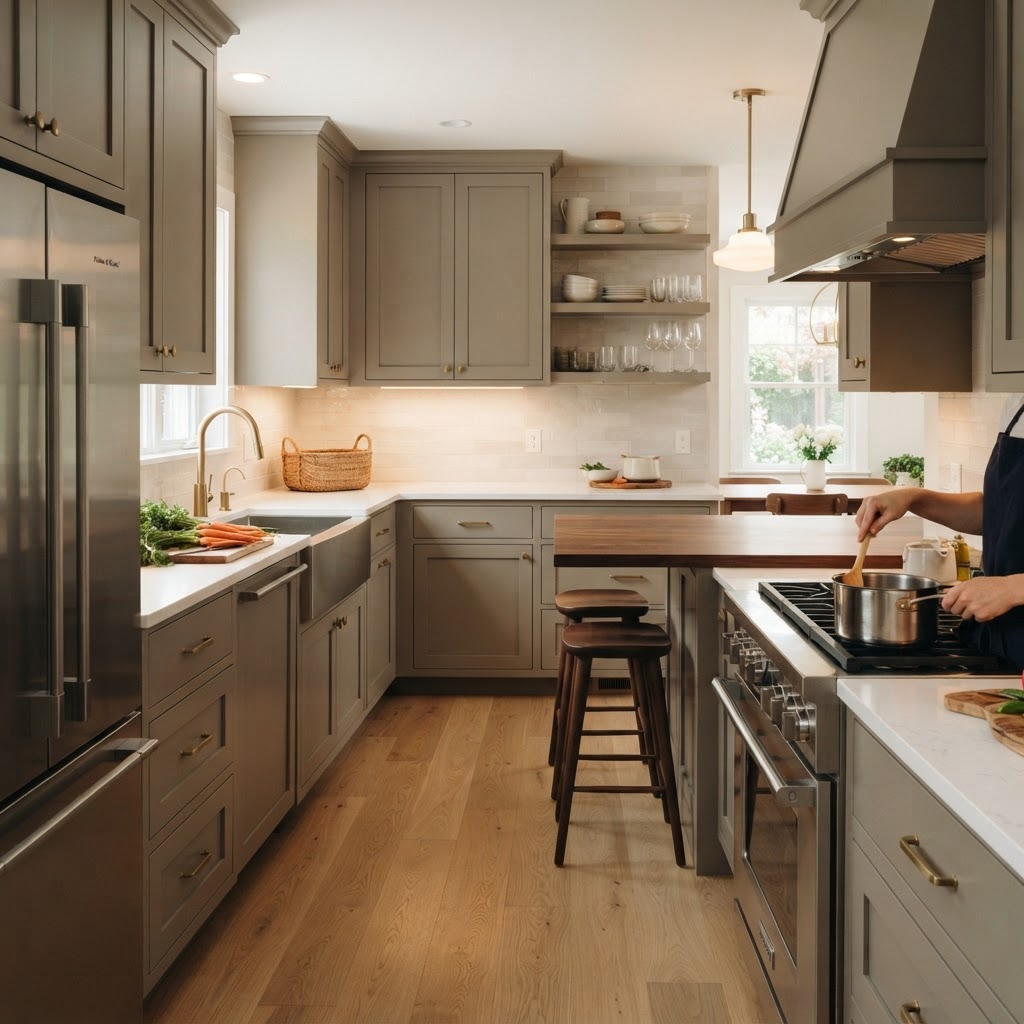 Kitchen Work Triangle and Layout Efficiency: A Practical Planning Guide