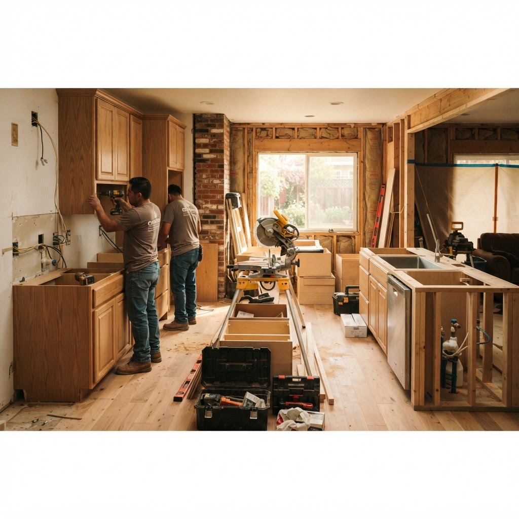 How Kitchen Remodel Construction Actually Works