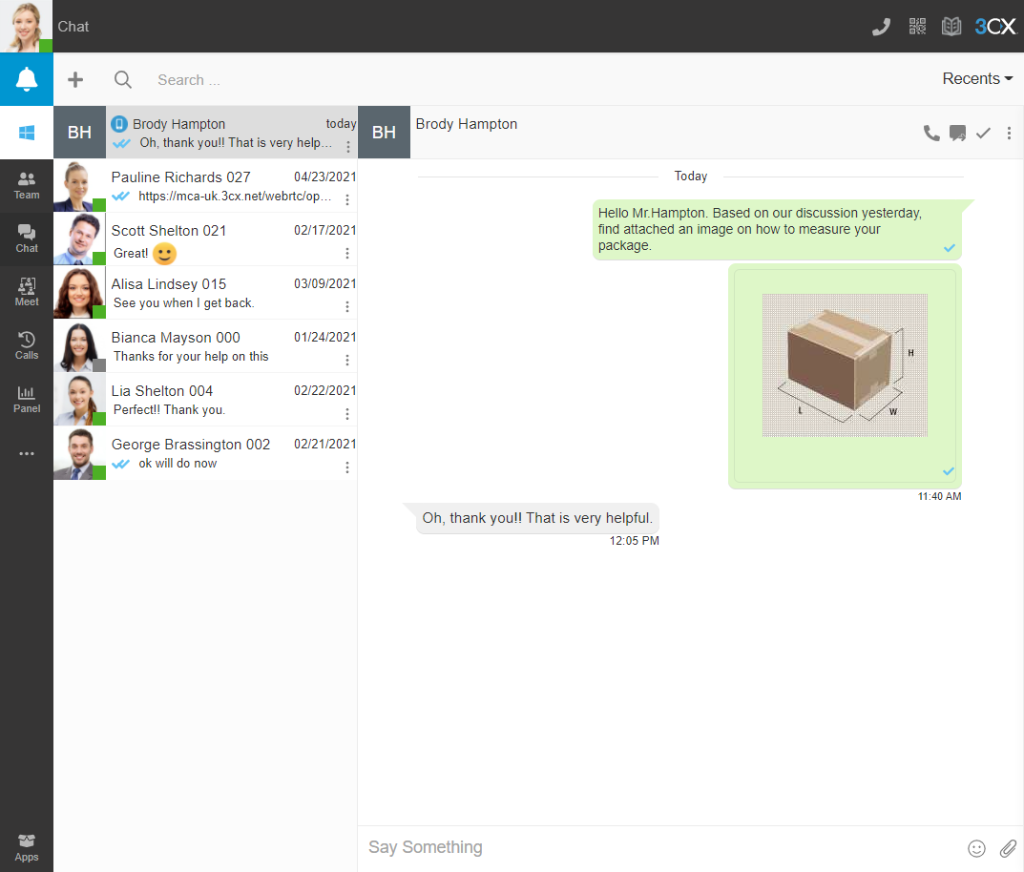 Team Chat & MMS