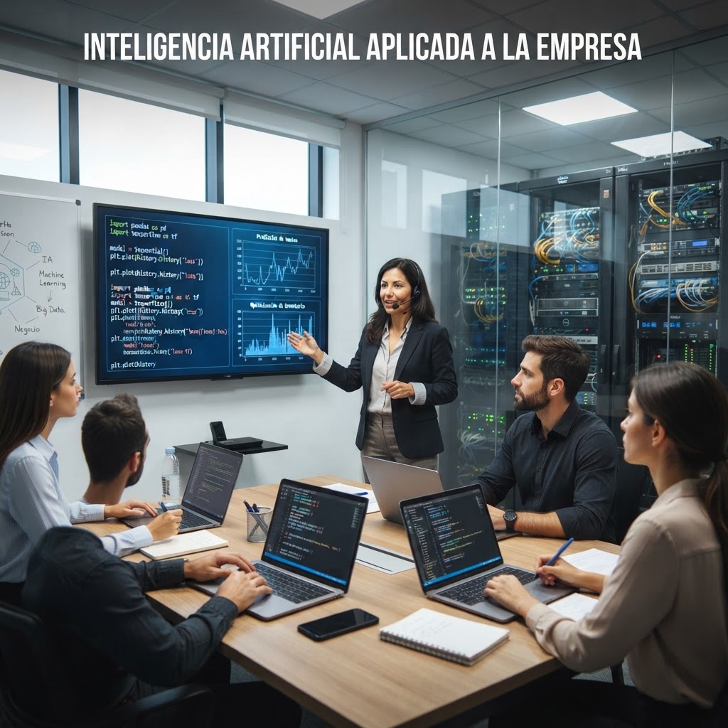 Curso de INTELIGENCIA ARTIFICIAL APLICADA A LA EMPRESA - Formación profesional en ALCOI - Grado C oficial