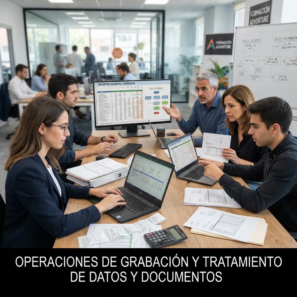 Curso de OPERACIONES DE GRABACIÓN Y TRATAMIENTO DE DATOS Y DOCUMENTOS - Formación profesional en Muro de Alcoy - Grado C oficial