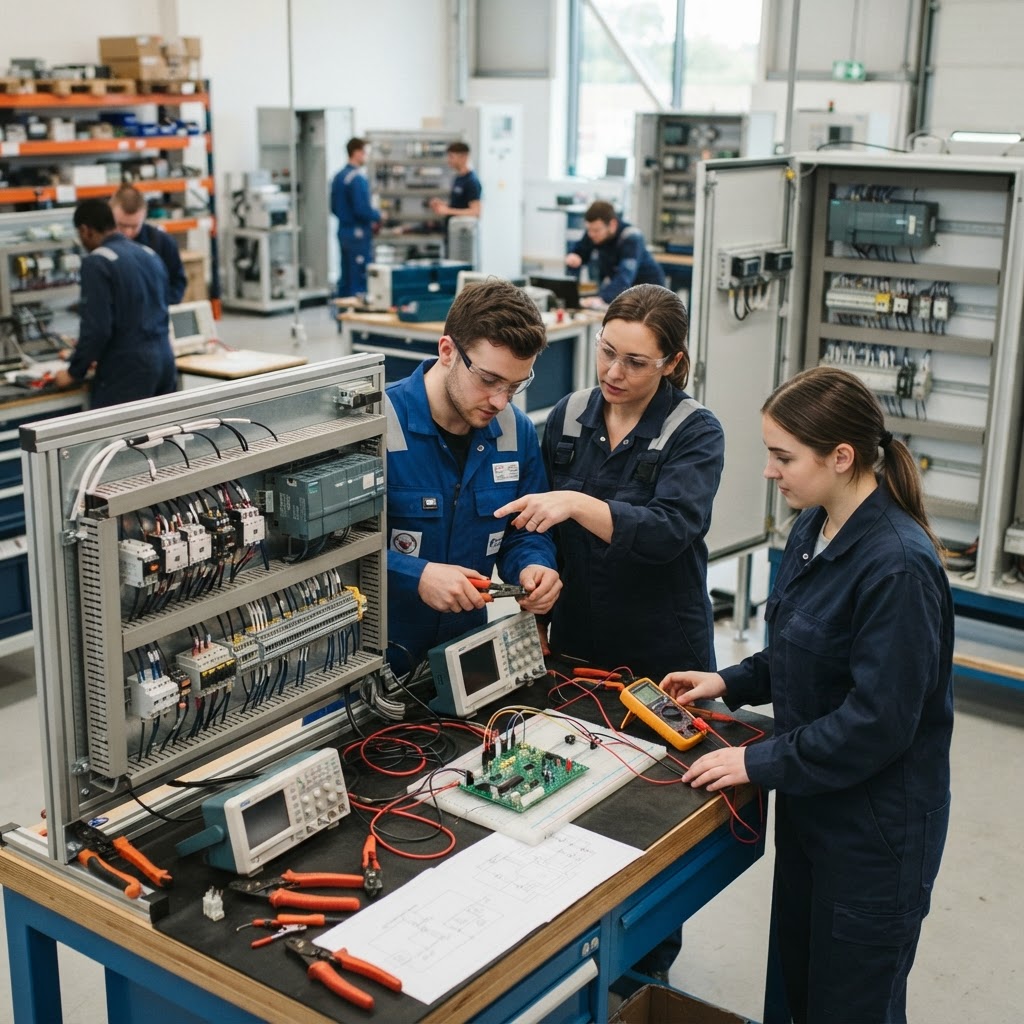 Curso de OPERACIONES AUXILIARES DE MONTAJE Y MANTENIMIENTO DE EQUIPOS ELÉCTRICOS Y ELECTRÓNICOS - Formación profesional en ALCOI - Grado C oficial